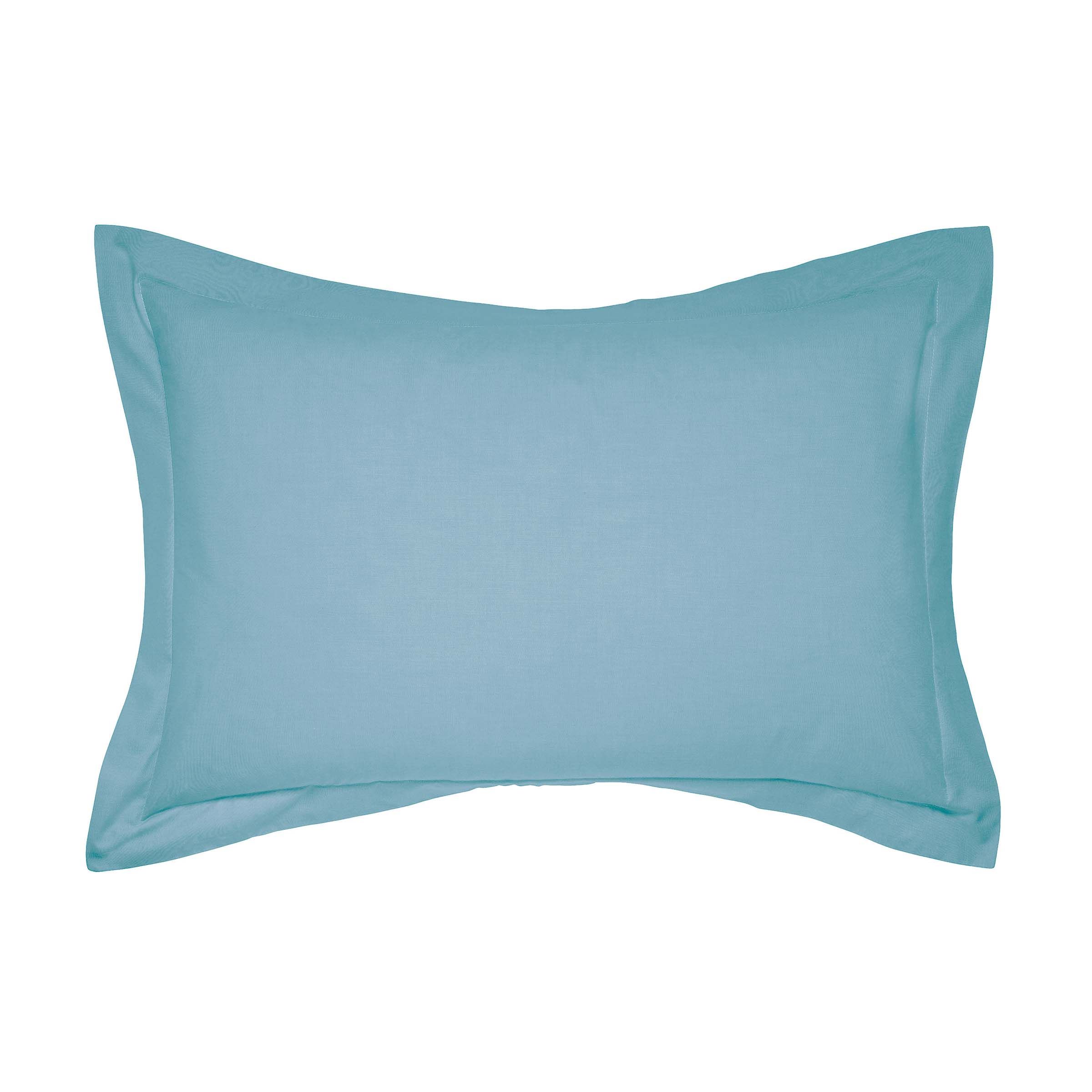 Plain Dye Oxford Pillowcase By Helena Springfield In Ocean